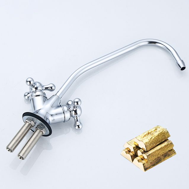 Kitchen Filtered Faucet Copper Gooseneck Kitchen Filtered Faucet Clearhalo 'Home Improvement' 'home_improvement' 'home_improvement_kitchen_faucets' 'Kitchen Faucets' 'Kitchen Remodel & Kitchen Fixtures' 'Kitchen Sinks & Faucet Components' 'kitchen_faucets' 1200x1200_e11bd5a2-2379-4168-a0bf-e316f983b84a