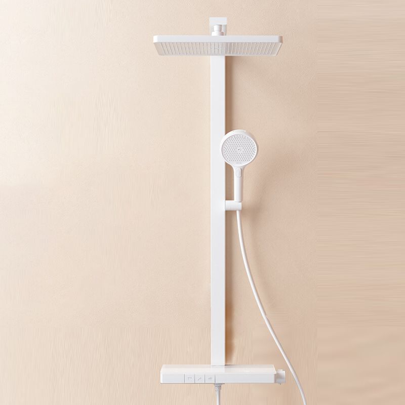 Modern Shower Faucet Brass Thermostatic Adjustable Shower Head Shower System Clearhalo 'Bathroom Remodel & Bathroom Fixtures' 'Home Improvement' 'home_improvement' 'home_improvement_shower_faucets' 'Shower Faucets & Systems' 'shower_faucets' 'Showers & Bathtubs Plumbing' 'Showers & Bathtubs' 1200x1200_e121bdc8-e838-4bff-b1ef-a70833b75441