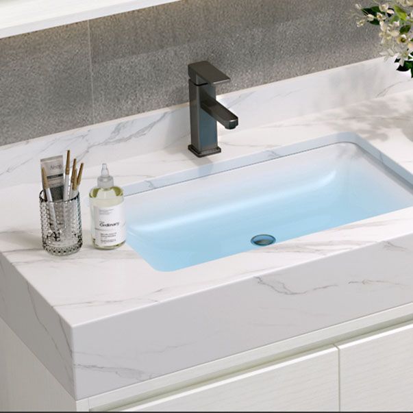 Metal Frame Vanity 2 Doors Double Sink Mirror Freestanding Vanity Set with Drawers Clearhalo 'Bathroom Remodel & Bathroom Fixtures' 'Bathroom Vanities' 'bathroom_vanities' 'Home Improvement' 'home_improvement' 'home_improvement_bathroom_vanities' 1200x1200_e1891ef9-8228-4262-9d00-38c8f8a6b6a5