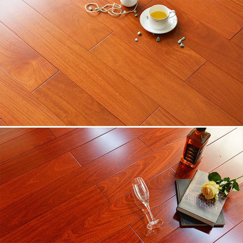 Contemporary Laminate Flooring Solid Wood Laminate Flooring with Red Color Clearhalo 'Flooring 'Home Improvement' 'home_improvement' 'home_improvement_laminate_flooring' 'Laminate Flooring' 'laminate_flooring' Walls and Ceiling' 1200x1200_e18b7bee-bfdc-4f10-9d0a-0c2a296a43d1