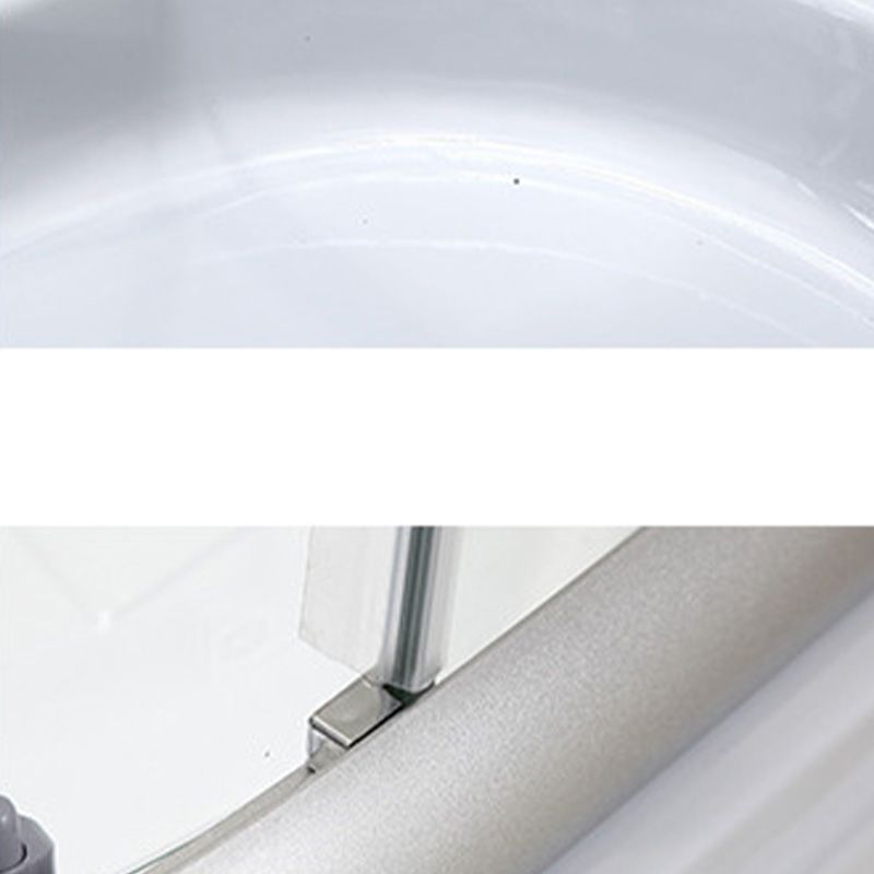 Semi-Frameless Shower Bath Door Double Sliding Shower Doors Patterned Clearhalo 'Bathroom Remodel & Bathroom Fixtures' 'Home Improvement' 'home_improvement' 'home_improvement_shower_tub_doors' 'Shower and Tub Doors' 'shower_tub_doors' 'Showers & Bathtubs' 1200x1200_e1e56f4b-4931-4a01-a309-840f0f9e59d2