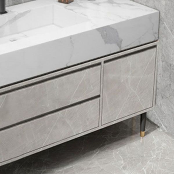 Sink Included Wall Mount Bathroom Sink Vanity with Faucet Mirror Clearhalo 'Bathroom Remodel & Bathroom Fixtures' 'Bathroom Vanities' 'bathroom_vanities' 'Home Improvement' 'home_improvement' 'home_improvement_bathroom_vanities' 1200x1200_e1f4633a-2c92-47b3-b1b0-58b182c10311