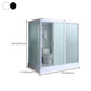Contemporary Shower Enclosure Frosted Framed Shower Enclosure Clearhalo 'Bathroom Remodel & Bathroom Fixtures' 'Home Improvement' 'home_improvement' 'home_improvement_shower_stalls_enclosures' 'Shower Stalls & Enclosures' 'shower_stalls_enclosures' 'Showers & Bathtubs' 1200x1200_e238ffe9-3520-477f-bcc4-839015571f3c