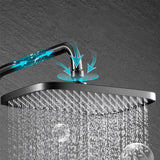 Wall Mounted Shower System Metal Shower Faucet Adjustable Arm Shower System with Slide Bar Clearhalo 'Bathroom Remodel & Bathroom Fixtures' 'Home Improvement' 'home_improvement' 'home_improvement_shower_faucets' 'Shower Faucets & Systems' 'shower_faucets' 'Showers & Bathtubs Plumbing' 'Showers & Bathtubs' 1200x1200_e245e09d-2981-4442-b23f-0396d24c0e05