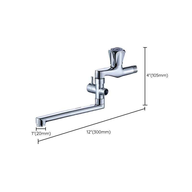 Modern Faucet 1-Handle and 1-Hole Single Level Pot Filler Kitchen Faucet Clearhalo 'Home Improvement' 'home_improvement' 'home_improvement_kitchen_faucets' 'Kitchen Faucets' 'Kitchen Remodel & Kitchen Fixtures' 'Kitchen Sinks & Faucet Components' 'kitchen_faucets' 1200x1200_e2697ff4-b9c1-4d1f-8a14-eaea20a8f467