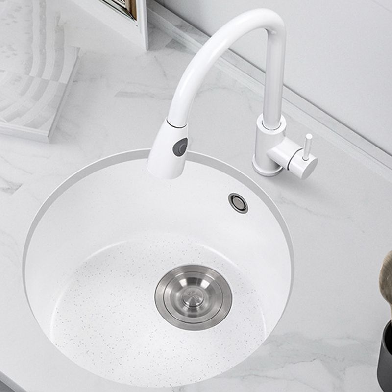 White 9" H Sink Single Bowl Drop-In Kitchen Sink with Soundproofing Clearhalo 'Home Improvement' 'home_improvement' 'home_improvement_kitchen_sinks' 'Kitchen Remodel & Kitchen Fixtures' 'Kitchen Sinks & Faucet Components' 'Kitchen Sinks' 'kitchen_sinks' 1200x1200_e26d66a6-53c5-4dcb-b678-25eea0cdccb1