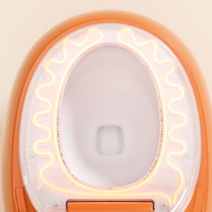 Ceramic One Pieces Smart Toilet Round Smart Toilet with Heated Seat Clearhalo 'Bathroom Remodel & Bathroom Fixtures' 'Bidets' 'Home Improvement' 'home_improvement' 'home_improvement_bidets' 'Toilets & Bidets' 1200x1200_e28781d0-ab15-446f-a6ed-7273a2a6119b