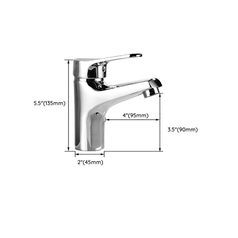 Modern Brass Bathroom Sink Faucet Circular Lever Handles Sink Faucet Clearhalo 'Bathroom Remodel & Bathroom Fixtures' 'Bathroom Sink Faucets' 'Bathroom Sinks & Faucet Components' 'bathroom_sink_faucets' 'Home Improvement' 'home_improvement' 'home_improvement_bathroom_sink_faucets' 1200x1200_e28db581-4a8a-477d-bc10-dd251d6dda49