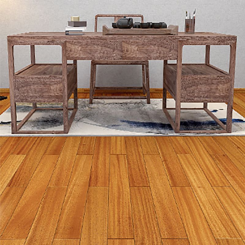 Traditional Flooring Tiles Wire Brushed Solid Wood Flooring with Click Lock Clearhalo 'Flooring 'Hardwood Flooring' 'hardwood_flooring' 'Home Improvement' 'home_improvement' 'home_improvement_hardwood_flooring' Walls and Ceiling' 1200x1200_e2a7cdf9-b7a9-4408-9a3c-2dab167cdf9e