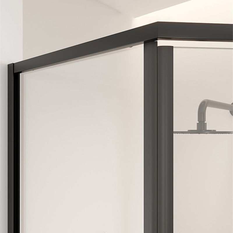 Modern Style Shower Stall Semicircle Metal Frame Framed Shower Stall Clearhalo 'Bathroom Remodel & Bathroom Fixtures' 'Home Improvement' 'home_improvement' 'home_improvement_shower_stalls_enclosures' 'Shower Stalls & Enclosures' 'shower_stalls_enclosures' 'Showers & Bathtubs' 1200x1200_e2bc11af-8a85-4cc6-930b-7fbe4be68fae