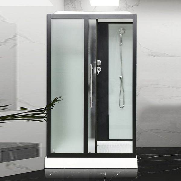 Shower Stall Shower Stall Tempered Glass Shower Stall with Ceiling Clearhalo 'Bathroom Remodel & Bathroom Fixtures' 'Home Improvement' 'home_improvement' 'home_improvement_shower_stalls_enclosures' 'Shower Stalls & Enclosures' 'shower_stalls_enclosures' 'Showers & Bathtubs' 1200x1200_e2bceabf-f43a-4c23-9204-80487e962880