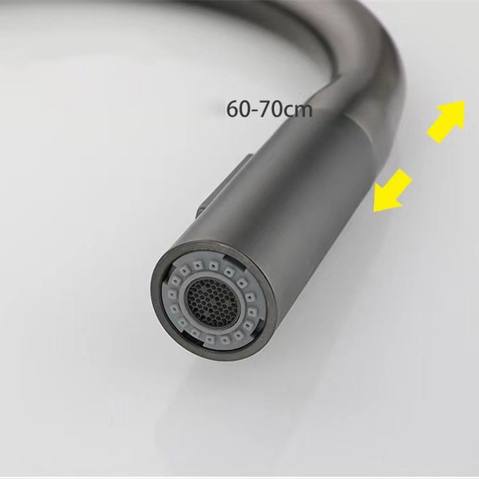 Modern Copper Kitchen Sink Faucet Single Handle High Arc Kitchen Faucet Clearhalo 'Home Improvement' 'home_improvement' 'home_improvement_kitchen_faucets' 'Kitchen Faucets' 'Kitchen Remodel & Kitchen Fixtures' 'Kitchen Sinks & Faucet Components' 'kitchen_faucets' 1200x1200_e2cf33e3-10a9-40ea-abc3-8865ecf1f02c