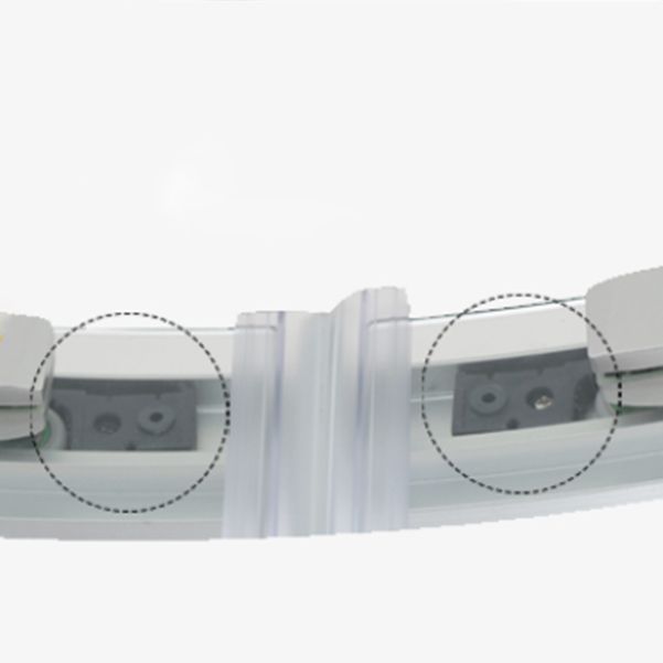 Clear Tempered Glass Shower Stall Round Shower Stall with Base Kit Clearhalo 'Bathroom Remodel & Bathroom Fixtures' 'Home Improvement' 'home_improvement' 'home_improvement_shower_stalls_enclosures' 'Shower Stalls & Enclosures' 'shower_stalls_enclosures' 'Showers & Bathtubs' 1200x1200_e2d3b856-06dd-4439-9e91-8ba979ff9797