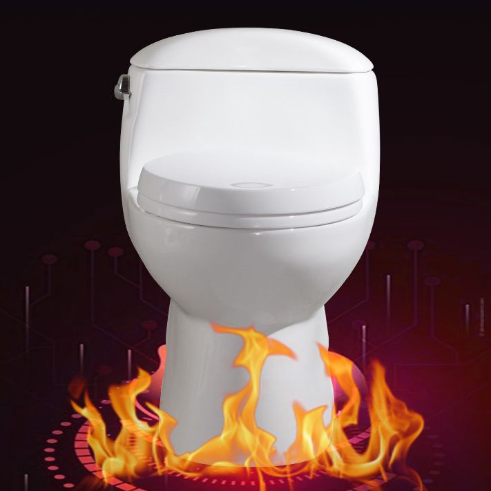 Traditional Seat Included One Piece Toilet Floor Mounted Toilet Bowl for Washroom Clearhalo 'Bathroom Remodel & Bathroom Fixtures' 'Home Improvement' 'home_improvement' 'home_improvement_toilets' 'Toilets & Bidets' 'Toilets' 1200x1200_e2ee6a47-894f-4f45-9c0b-f6292236f774
