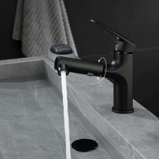 Single Handle Faucet Contemporary Vessel Sink Faucet with Lever Handle Clearhalo 'Bathroom Remodel & Bathroom Fixtures' 'Bathroom Sink Faucets' 'Bathroom Sinks & Faucet Components' 'bathroom_sink_faucets' 'Home Improvement' 'home_improvement' 'home_improvement_bathroom_sink_faucets' 1200x1200_e312cd87-bddb-40f9-82af-8df120671e73