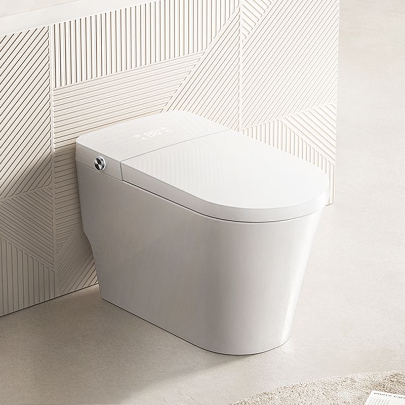 Stain Resistant Smart Toilet Deodorizing Elongated White Floor Mount Bidet Clearhalo 'Bathroom Remodel & Bathroom Fixtures' 'Bidets' 'Home Improvement' 'home_improvement' 'home_improvement_bidets' 'Toilets & Bidets' 1200x1200_e32a53b1-ac04-4c46-a9be-29b690cd5416