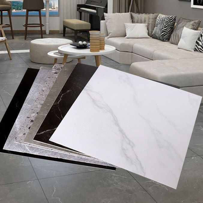 Peel and Stick Vinyl Flooring Marble Look Vinyl Flooring with Waterproof Clearhalo 'Flooring 'Home Improvement' 'home_improvement' 'home_improvement_vinyl_flooring' 'Vinyl Flooring' 'vinyl_flooring' Walls and Ceiling' 1200x1200_e344bc9d-383d-4594-8367-9c59d5a82c78