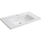 Modern Bathroom Sink Porcelain Rectangular Drop-in Bathroom Sink with Pop-Up Drain Clearhalo 'Bathroom Remodel & Bathroom Fixtures' 'Bathroom Sinks & Faucet Components' 'Bathroom Sinks' 'bathroom_sink' 'Home Improvement' 'home_improvement' 'home_improvement_bathroom_sink' 1200x1200_e35d318d-bbc8-4c27-a8f6-cead886ee5bd