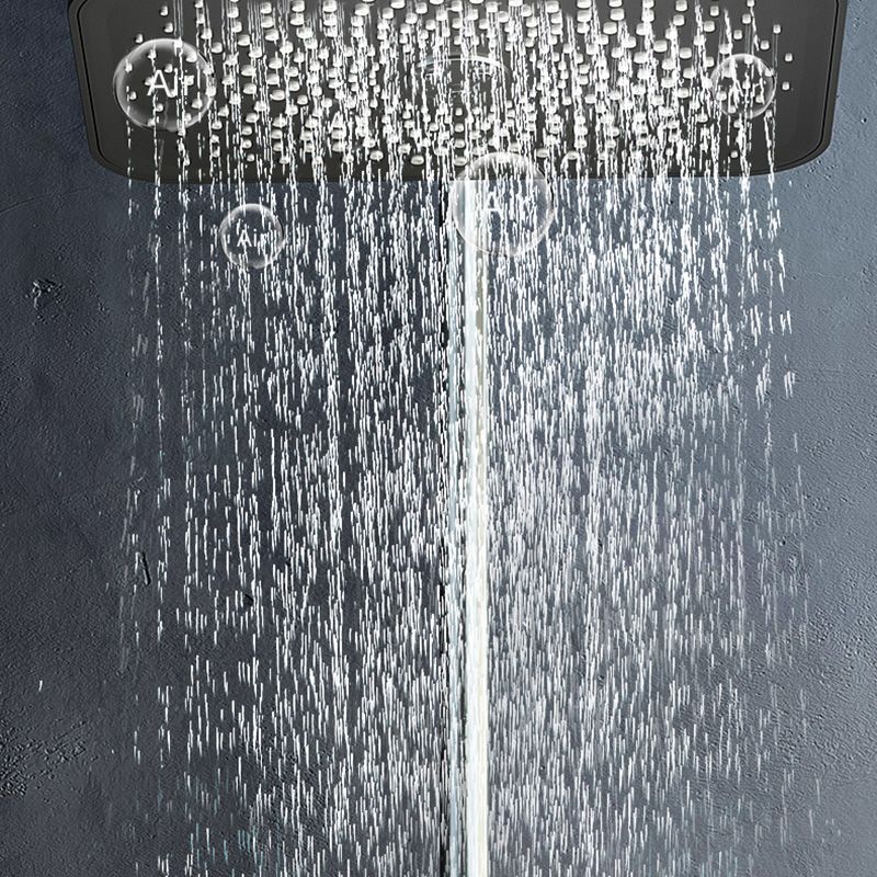 Modern Style Rectangle Shower System Spot Resist Copper Wall Mounted Shower System Clearhalo 'Bathroom Remodel & Bathroom Fixtures' 'Home Improvement' 'home_improvement' 'home_improvement_shower_faucets' 'Shower Faucets & Systems' 'shower_faucets' 'Showers & Bathtubs Plumbing' 'Showers & Bathtubs' 1200x1200_e3929c35-f983-4c7a-bf3a-6a5996a9cc4e