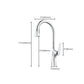 High Arch Kitchen Faucet Stainless Steel Kitchen Faucet with No Sensor Clearhalo 'Home Improvement' 'home_improvement' 'home_improvement_kitchen_faucets' 'Kitchen Faucets' 'Kitchen Remodel & Kitchen Fixtures' 'Kitchen Sinks & Faucet Components' 'kitchen_faucets' 1200x1200_e392ccfc-3660-4653-a6df-73b0b1ccc883