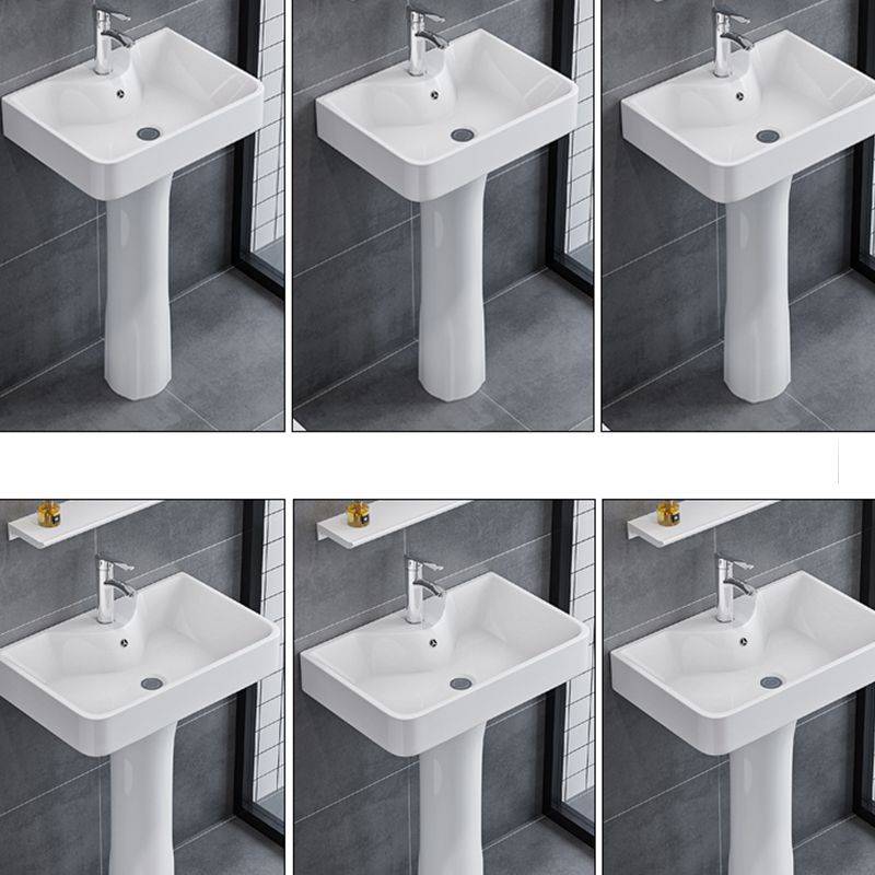 Square Pedestal Sink Ceramic Metal Ground Installation Bathroom Sink Clearhalo 'Bathroom Remodel & Bathroom Fixtures' 'Bathroom Sinks & Faucet Components' 'Bathroom Sinks' 'bathroom_sink' 'Home Improvement' 'home_improvement' 'home_improvement_bathroom_sink' 1200x1200_e394e1ae-c308-41ba-9317-7f41a68584b1