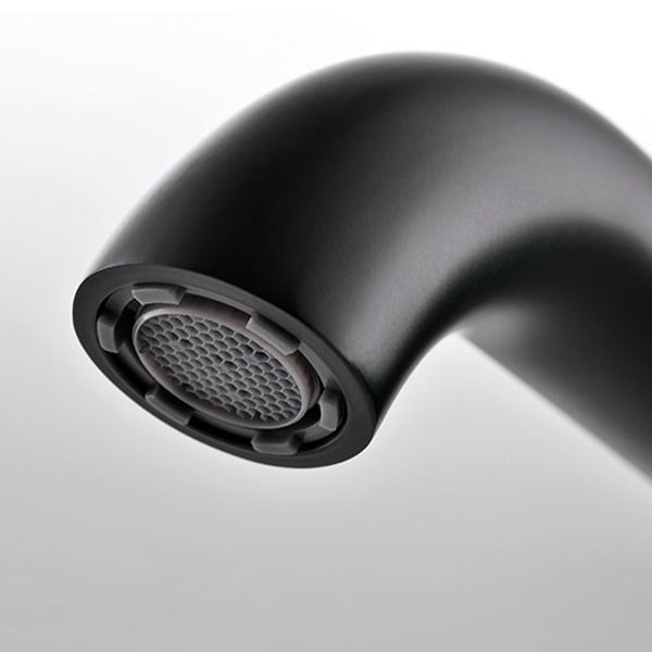 Contemporary Tub Filler Trim Wall Mounted Low Arc Bathroom Faucet Clearhalo 'Bathroom Remodel & Bathroom Fixtures' 'Bathtub Faucets' 'bathtub_faucets' 'Home Improvement' 'home_improvement' 'home_improvement_bathtub_faucets' 1200x1200_e39a08a7-70b4-4ddd-93d6-017153c3382c