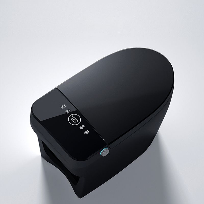 Elongated Smart Toilet Seat Bidet Vitreous China Bidet Seat with Heated Seat Clearhalo 'Bathroom Remodel & Bathroom Fixtures' 'Bidets' 'Home Improvement' 'home_improvement' 'home_improvement_bidets' 'Toilets & Bidets' 1200x1200_e39a3cc9-cb09-4f47-82e8-aa75b01753f3