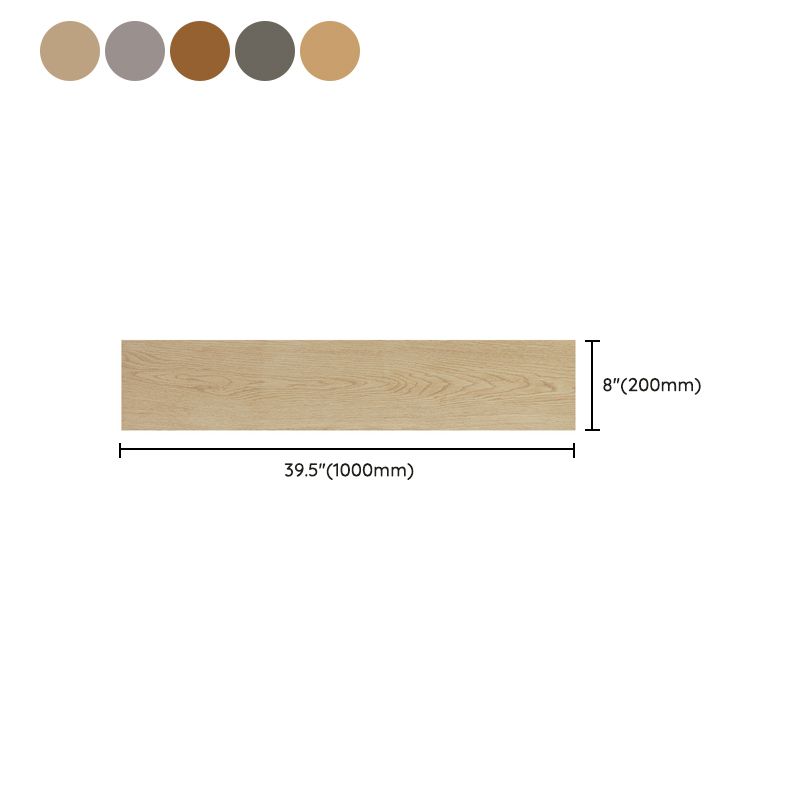 Rectangular Singular Floor Tile Porcelain Wooden Pattern Tiles Clearhalo 'Floor Tiles & Wall Tiles' 'floor_tiles_wall_tiles' 'Flooring 'Home Improvement' 'home_improvement' 'home_improvement_floor_tiles_wall_tiles' Walls and Ceiling' 1200x1200_e3a238fe-45ae-458a-9610-040b8fb14c4d