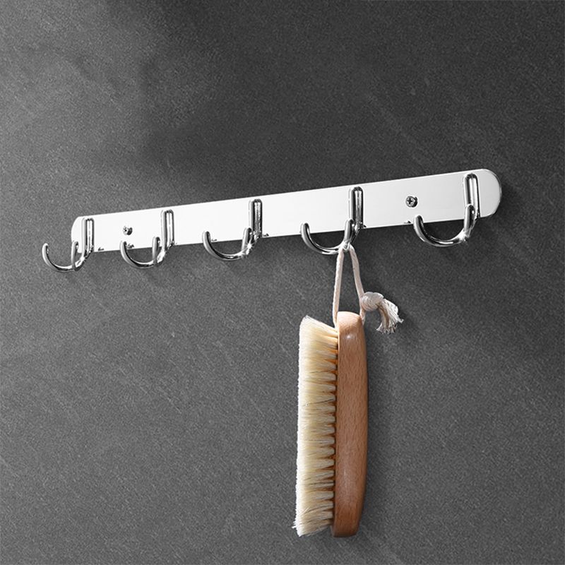 Modern Stainless Steel Bath Shelf Paper Holder Bath Hardware Set Clearhalo 'Bathroom Hardware Sets' 'Bathroom Hardware' 'Bathroom Remodel & Bathroom Fixtures' 'bathroom_hardware_sets' 'Home Improvement' 'home_improvement' 'home_improvement_bathroom_hardware_sets' 1200x1200_e3a98003-1ea7-4030-b4c8-f057a1f4ac07