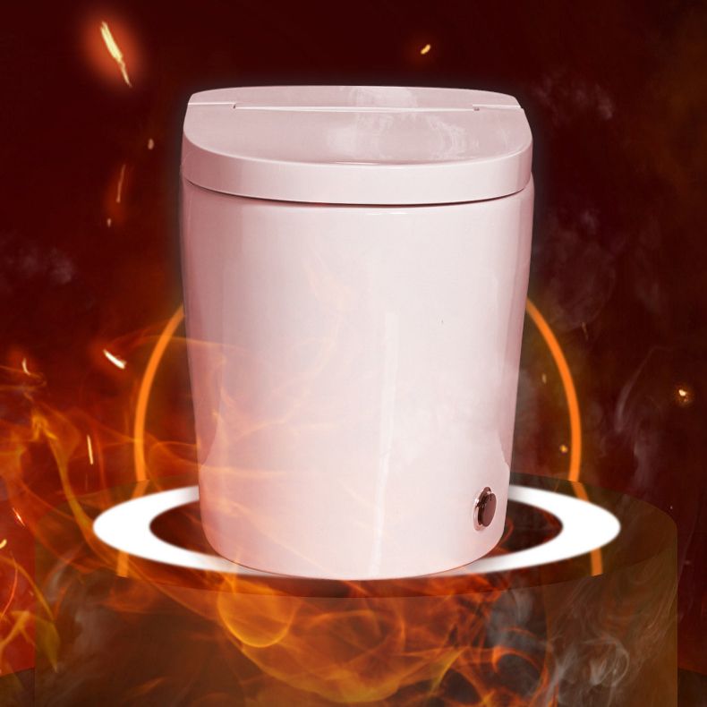 Siphon Jet Elongated Toilet Bowl Modern Flush Toilet With Seat for Bathroom Clearhalo 'Bathroom Remodel & Bathroom Fixtures' 'Home Improvement' 'home_improvement' 'home_improvement_toilets' 'Toilets & Bidets' 'Toilets' 1200x1200_e404213c-e520-4c80-8690-01e853fbe985