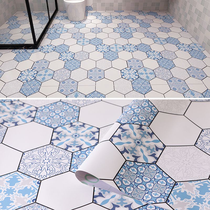 Modern Vinyl Floor Planks Peel and Stick Geometric Printed PVC Flooring Clearhalo 'Flooring 'Home Improvement' 'home_improvement' 'home_improvement_vinyl_flooring' 'Vinyl Flooring' 'vinyl_flooring' Walls and Ceiling' 1200x1200_e41d809a-bc6d-40ef-ae31-a1cf4b9d1ca1