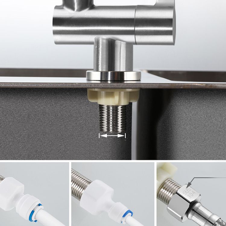 Modern Single Level Bar Faucet 1 Hole No Sensor Kitchen Faucet Clearhalo 'Home Improvement' 'home_improvement' 'home_improvement_kitchen_faucets' 'Kitchen Faucets' 'Kitchen Remodel & Kitchen Fixtures' 'Kitchen Sinks & Faucet Components' 'kitchen_faucets' 1200x1200_e4476b83-f211-48c1-a097-d2d87c0446b0