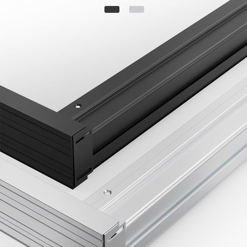 Black and Silver Neo-Angle Shower Enclosure Tempered Glass Shower Enclosure Clearhalo 'Bathroom Remodel & Bathroom Fixtures' 'Home Improvement' 'home_improvement' 'home_improvement_shower_stalls_enclosures' 'Shower Stalls & Enclosures' 'shower_stalls_enclosures' 'Showers & Bathtubs' 1200x1200_e4689f9f-31dc-47dd-85e3-4eb2aa27cb8b