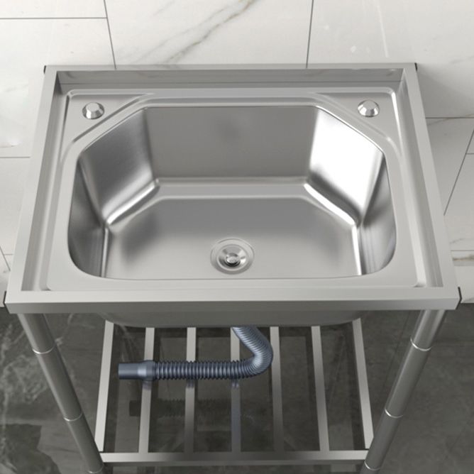 Modern Style Kitchen Sink Stainless Steel All-in-one Kitchen Sink with Drain Assembly Clearhalo 'Home Improvement' 'home_improvement' 'home_improvement_kitchen_sinks' 'Kitchen Remodel & Kitchen Fixtures' 'Kitchen Sinks & Faucet Components' 'Kitchen Sinks' 'kitchen_sinks' 1200x1200_e479f7da-c23c-4144-abc0-65ed9c49885e