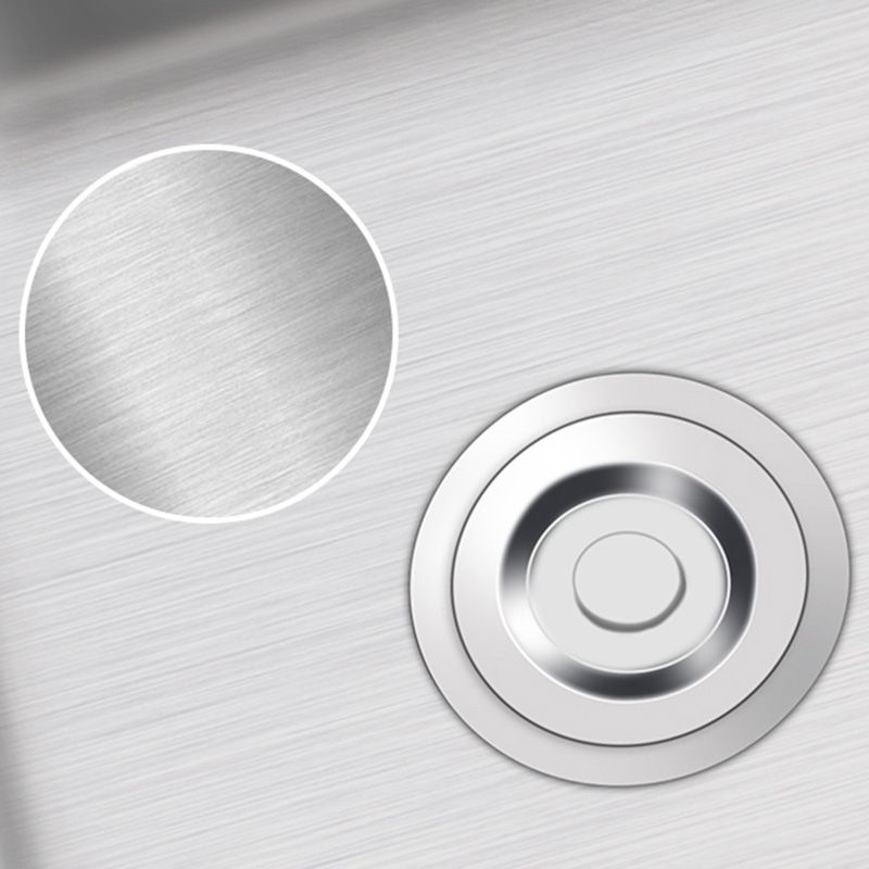 Modern Style Kitchen Sink Stainless Steel Corrosion Resistant Drop-In Kitchen Sink Clearhalo 'Home Improvement' 'home_improvement' 'home_improvement_kitchen_sinks' 'Kitchen Remodel & Kitchen Fixtures' 'Kitchen Sinks & Faucet Components' 'Kitchen Sinks' 'kitchen_sinks' 1200x1200_e4960c55-a17a-48be-a0ff-73f64e50ddcd