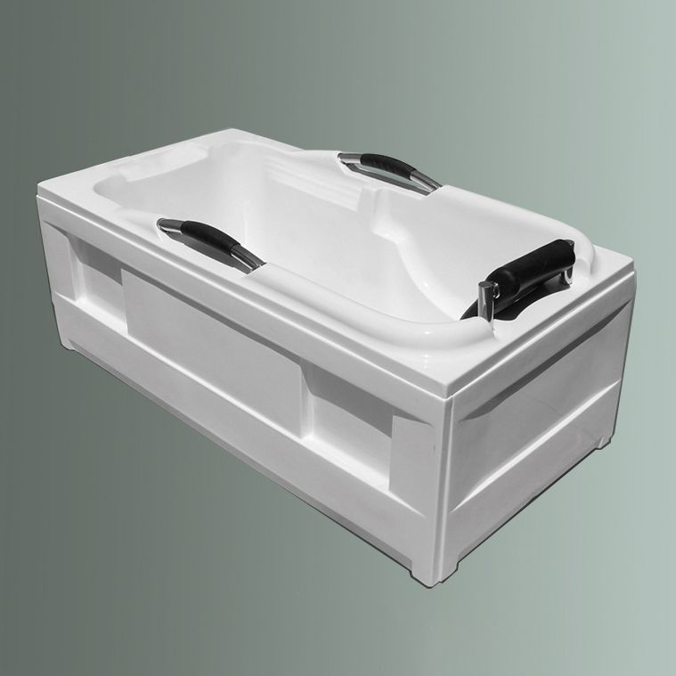 Flat Bottom Soaking Tub Antique Finish Rectangular Modern Bath Tub Clearhalo 'Bathroom Remodel & Bathroom Fixtures' 'Bathtubs' 'Home Improvement' 'home_improvement' 'home_improvement_bathtubs' 'Showers & Bathtubs' 1200x1200_e49c8f71-41c6-4ca8-8054-b2f7d5f43fc5