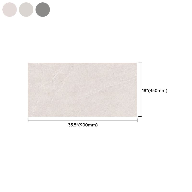 Contemporary Rectangle Tile Porcelain Frosted Floor and Wall Tile Clearhalo 'Floor Tiles & Wall Tiles' 'floor_tiles_wall_tiles' 'Flooring 'Home Improvement' 'home_improvement' 'home_improvement_floor_tiles_wall_tiles' Walls and Ceiling' 1200x1200_e4aff5d5-86a1-4d2c-b950-50210d4461ed
