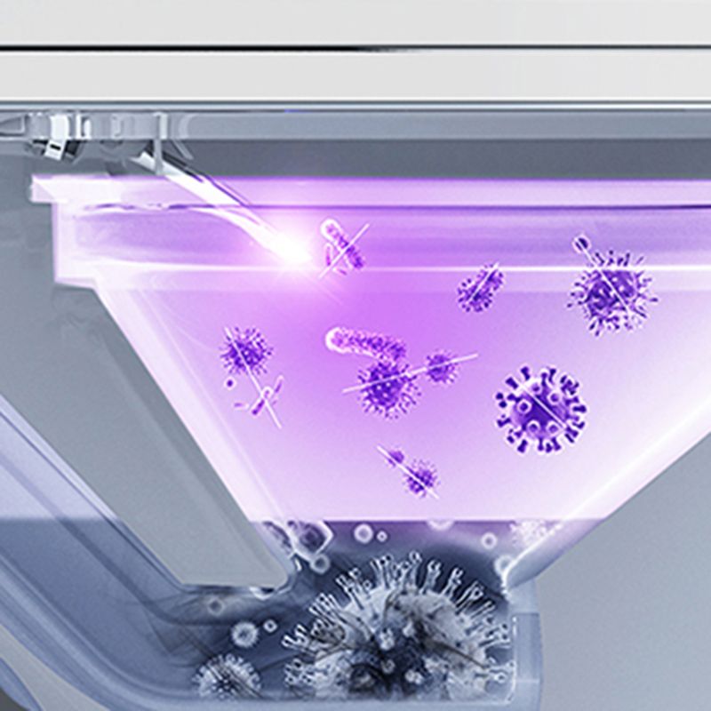 Unlimited Warm WaterWall Hung Toilet in White 14.95 inch Long Clearhalo 'Bathroom Remodel & Bathroom Fixtures' 'Bidets' 'Home Improvement' 'home_improvement' 'home_improvement_bidets' 'Toilets & Bidets' 1200x1200_e4d7f932-e7da-43f5-b295-c175255d5152