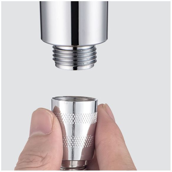 Metal Universal Pressurized Shower Head Adjustable Water Flow Handheld Shower Head Clearhalo 'Bathroom Remodel & Bathroom Fixtures' 'Home Improvement' 'home_improvement' 'home_improvement_shower_heads' 'Shower Heads' 'shower_heads' 'Showers & Bathtubs Plumbing' 'Showers & Bathtubs' 1200x1200_e4e253da-bc03-4a3f-a1e1-25a0b94f2f40