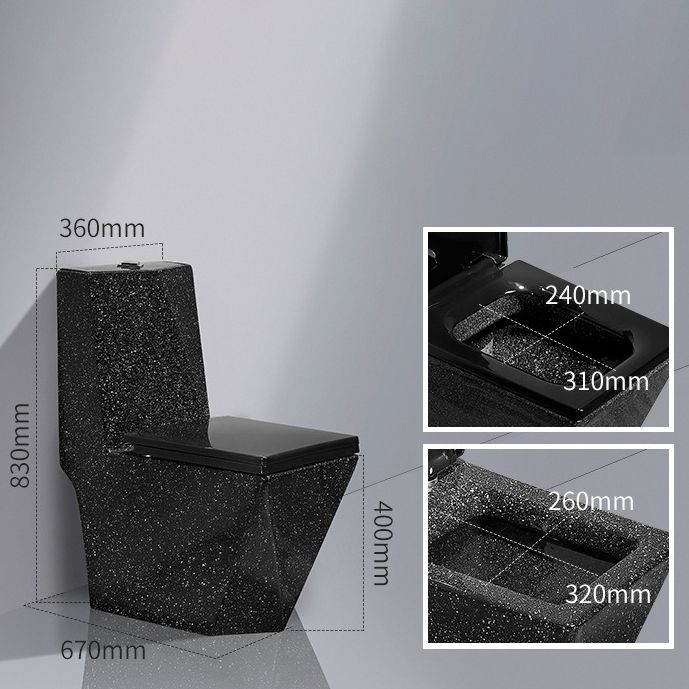 Traditional All-In-One Toilet Bowl Floor Mounted Black Urine Toilet for Bathroom Clearhalo 'Bathroom Remodel & Bathroom Fixtures' 'Home Improvement' 'home_improvement' 'home_improvement_toilets' 'Toilets & Bidets' 'Toilets' 1200x1200_e4e948bf-b9fc-4b54-b26a-d18d5eb827f7