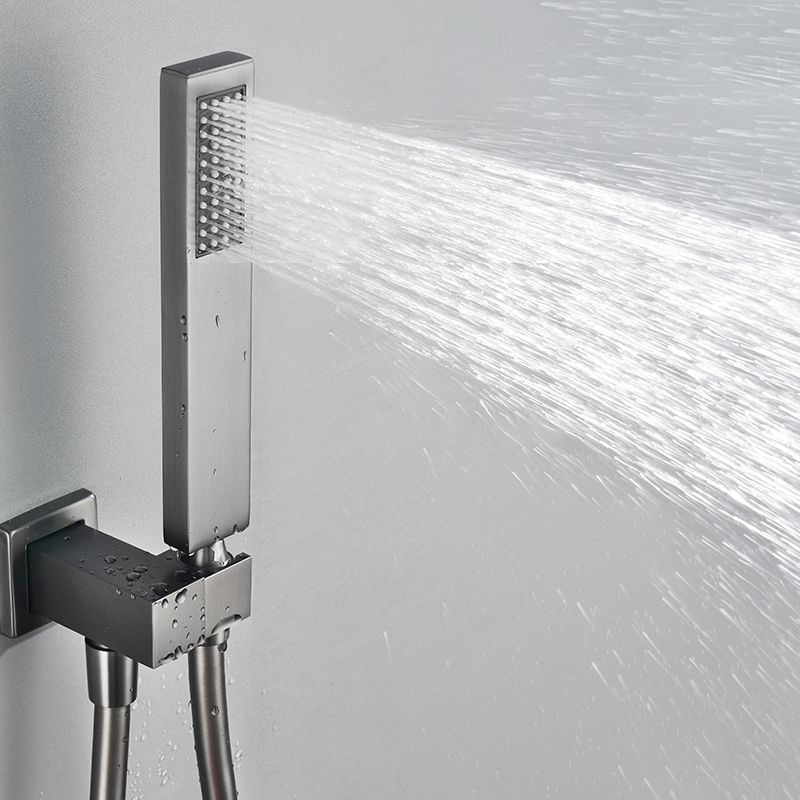 Modern Shower Trim Brass Handheld Shower Head Wall Mounted Shower System Clearhalo 'Bathroom Remodel & Bathroom Fixtures' 'Home Improvement' 'home_improvement' 'home_improvement_shower_faucets' 'Shower Faucets & Systems' 'shower_faucets' 'Showers & Bathtubs Plumbing' 'Showers & Bathtubs' 1200x1200_e50df8da-747e-4cd7-9f04-1fe2c3c95535