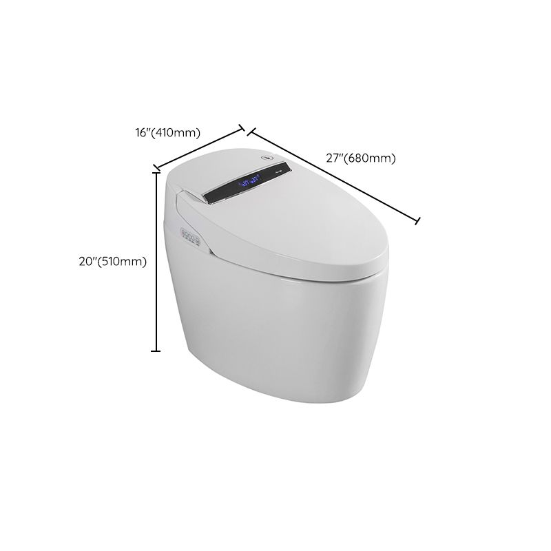 Contemporary Floor Standing Bidet with Elongated Bowl Shape in White Clearhalo 'Bathroom Remodel & Bathroom Fixtures' 'Bidets' 'Home Improvement' 'home_improvement' 'home_improvement_bidets' 'Toilets & Bidets' 1200x1200_e50ea850-2a21-4abb-bc99-0d8d2a8cd814