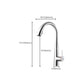 High Arch Kitchen Faucet Stainless Steel Kitchen Faucet with No Sensor Clearhalo 'Home Improvement' 'home_improvement' 'home_improvement_kitchen_faucets' 'Kitchen Faucets' 'Kitchen Remodel & Kitchen Fixtures' 'Kitchen Sinks & Faucet Components' 'kitchen_faucets' 1200x1200_e51aa440-6b3e-4b87-aa58-5a4d46eb4cca