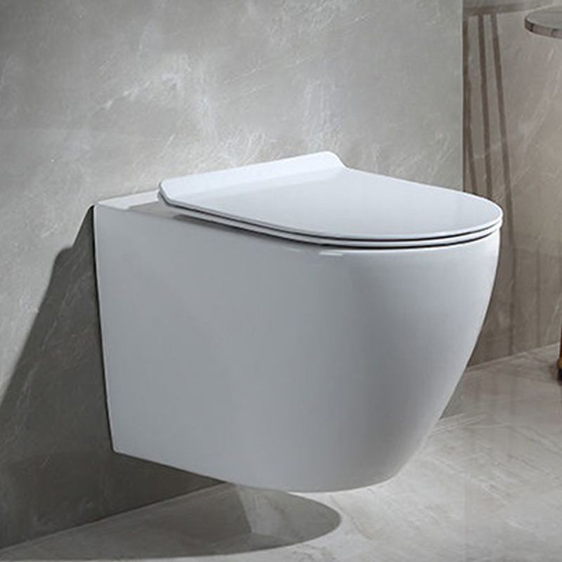 Modern Wall Mount Toilet Bowl 1-Piece Urine Toilet with Slow Close Seat for Washroom Clearhalo 'Bathroom Remodel & Bathroom Fixtures' 'Home Improvement' 'home_improvement' 'home_improvement_toilets' 'Toilets & Bidets' 'Toilets' 1200x1200_e52166a2-4fa7-4c5b-9b51-b34c71656910