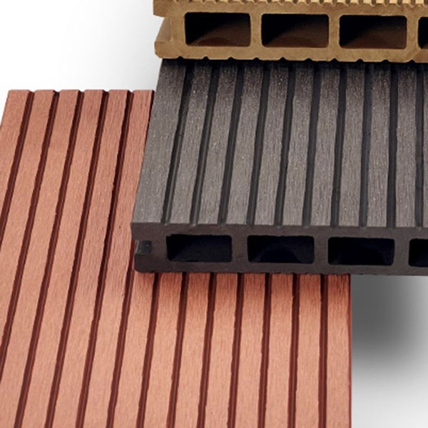 Deck Plank Interlocking Wood Stripe Pattern Outdoor Flooring Deck Plank ...
