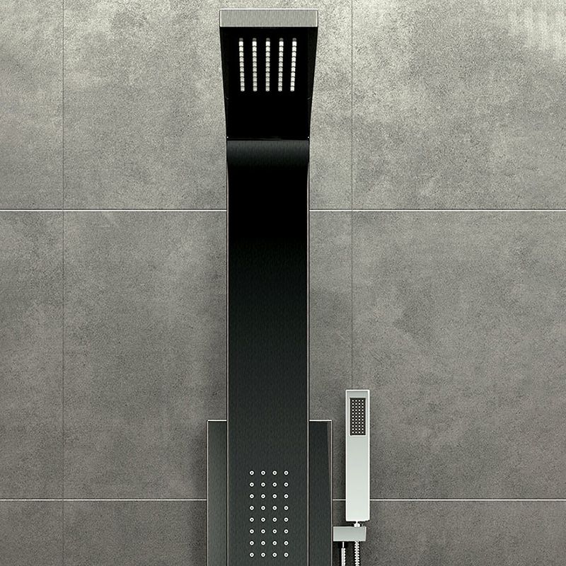Contemporary Shower System Slide Bar Dual Shower Head Thermostatic Wall Mounted Shower Set Clearhalo 'Bathroom Remodel & Bathroom Fixtures' 'Home Improvement' 'home_improvement' 'home_improvement_shower_faucets' 'Shower Faucets & Systems' 'shower_faucets' 'Showers & Bathtubs Plumbing' 'Showers & Bathtubs' 1200x1200_e545bc38-a833-45ef-bc5a-8a7f079e3333