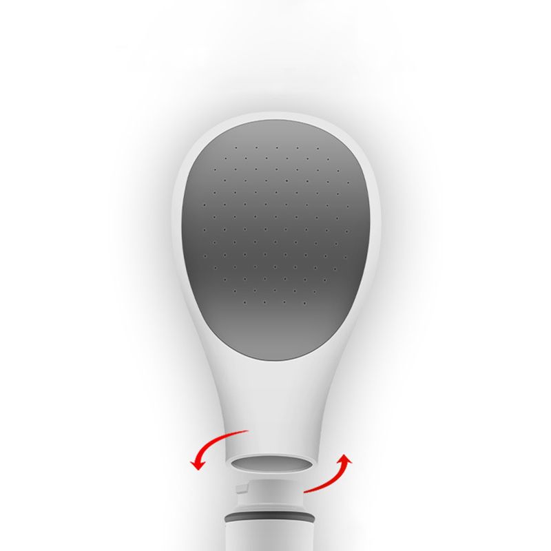 Plastic Handheld Shower Head Contemporary Wall-mounted Shower Head Clearhalo 'Bathroom Remodel & Bathroom Fixtures' 'Home Improvement' 'home_improvement' 'home_improvement_shower_heads' 'Shower Heads' 'shower_heads' 'Showers & Bathtubs Plumbing' 'Showers & Bathtubs' 1200x1200_e56227c0-a403-4e0e-b481-b8b5c8273b60