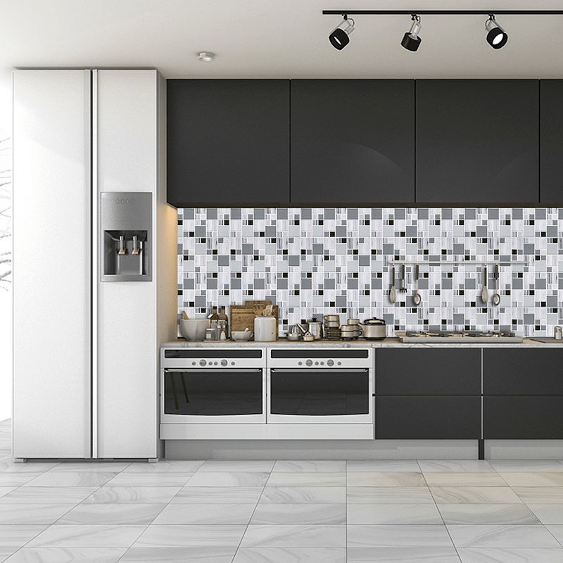 Modern Field Tile Waterproof Peel and Stick Backsplash Tile for Kitchen Clearhalo 'Flooring 'Home Improvement' 'home_improvement' 'home_improvement_peel_stick_blacksplash' 'Peel & Stick Backsplash Tile' 'peel_stick_blacksplash' 'Walls & Ceilings' Walls and Ceiling' 1200x1200_e5643e6c-9168-4058-ad33-a88e78395bb5