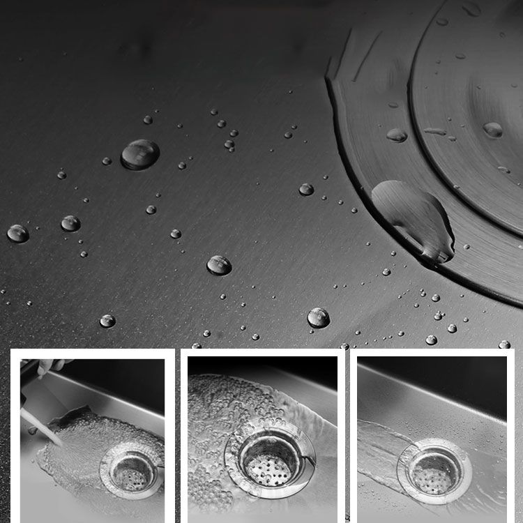 Rectangle Stainless Steel Sink in Black Double Bowl Drop-In Kitchen Sink Clearhalo 'Home Improvement' 'home_improvement' 'home_improvement_kitchen_sinks' 'Kitchen Remodel & Kitchen Fixtures' 'Kitchen Sinks & Faucet Components' 'Kitchen Sinks' 'kitchen_sinks' 1200x1200_e5649719-5127-4b93-8906-46f99df8190e