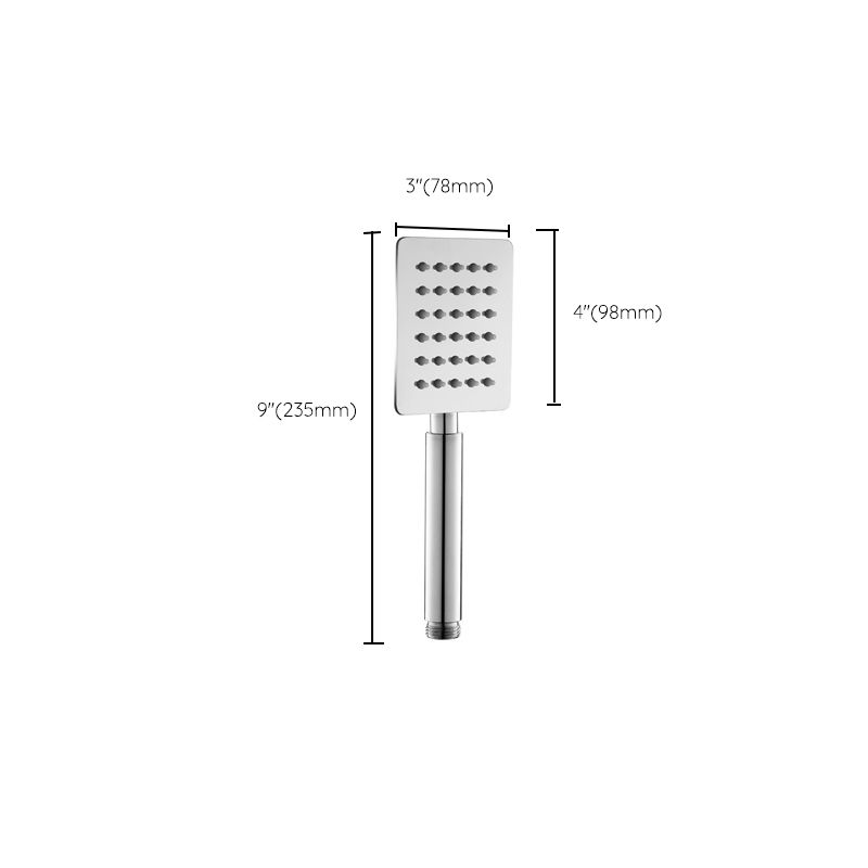 Modern Handheld Shower Head Pressurized 304 Stainless Steel Shower Head Clearhalo 'Bathroom Remodel & Bathroom Fixtures' 'Home Improvement' 'home_improvement' 'home_improvement_shower_heads' 'Shower Heads' 'shower_heads' 'Showers & Bathtubs Plumbing' 'Showers & Bathtubs' 1200x1200_e569e7f5-7b7a-4b01-bc37-6e7bfd8a9e79